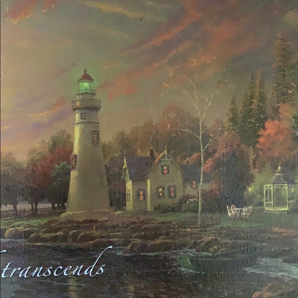 Thomas Kinkade Tempered Glass Cutting Board - Picture 5 of 11
